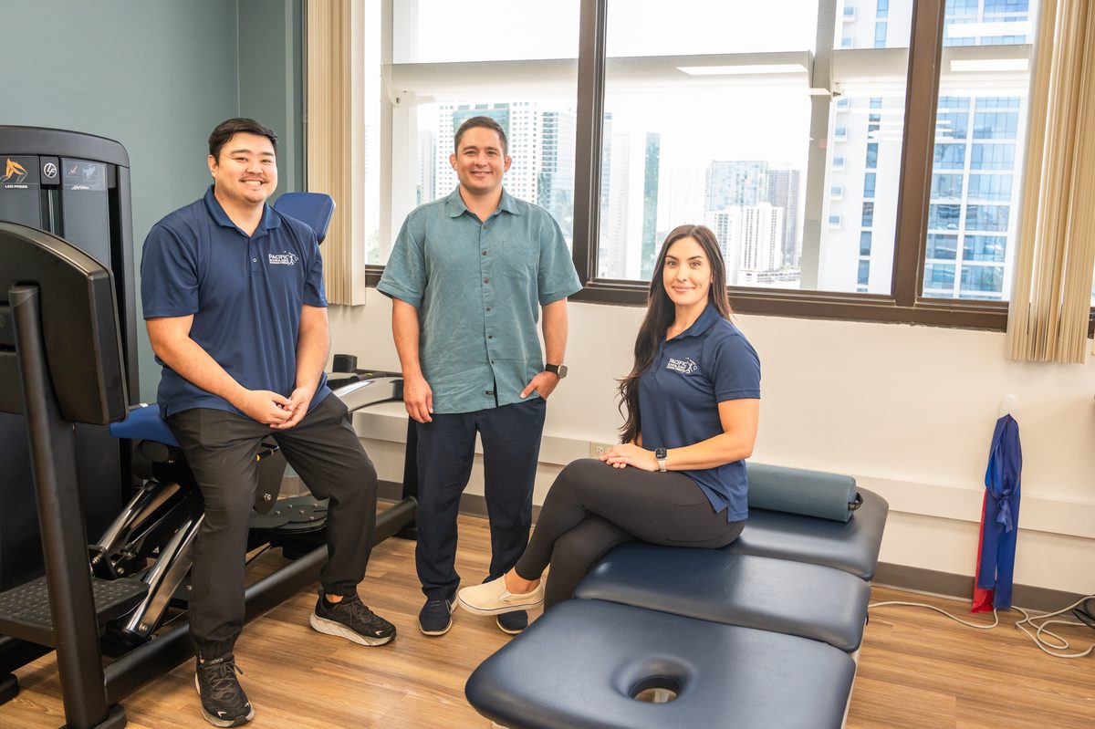 The Pacific Bone & Joint physical therapy team at their Honolulu clinic