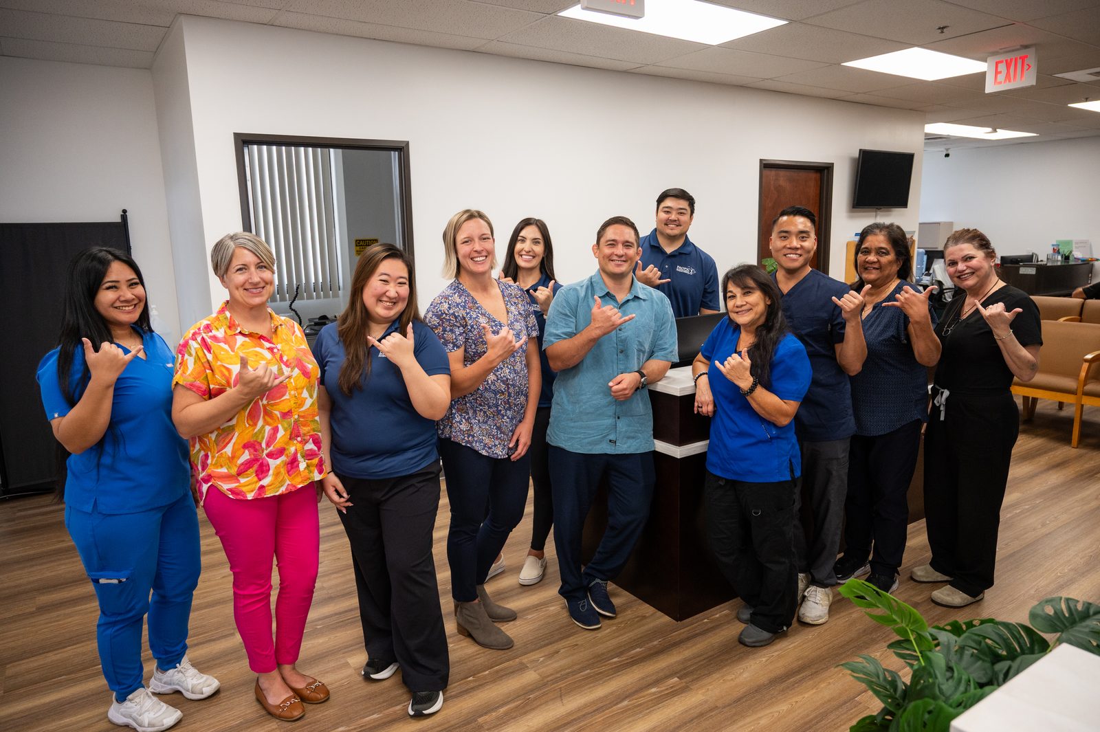 The Pacific Bone & Joint care team in Honolulu, Hawaii